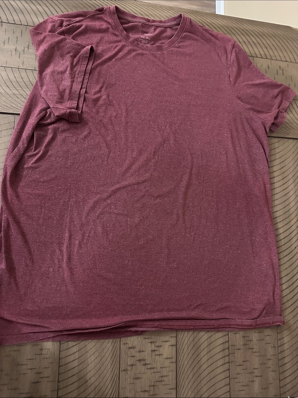 3XLT Heathered Red T-Shirt